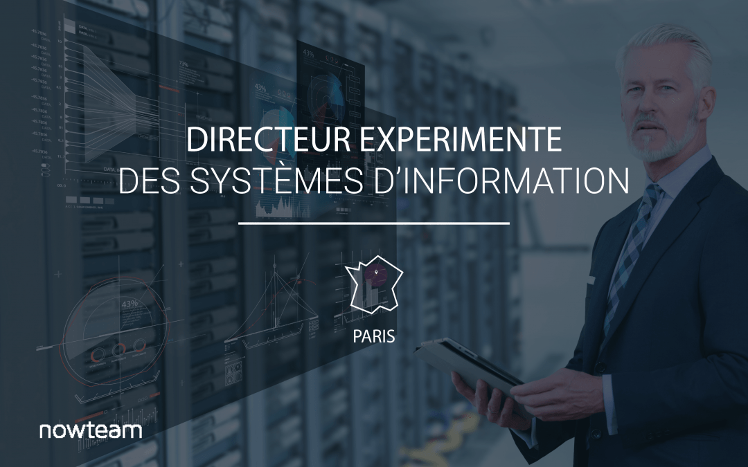 Directeur des Systèmes d’Information Sénior (H/F) PARIS
